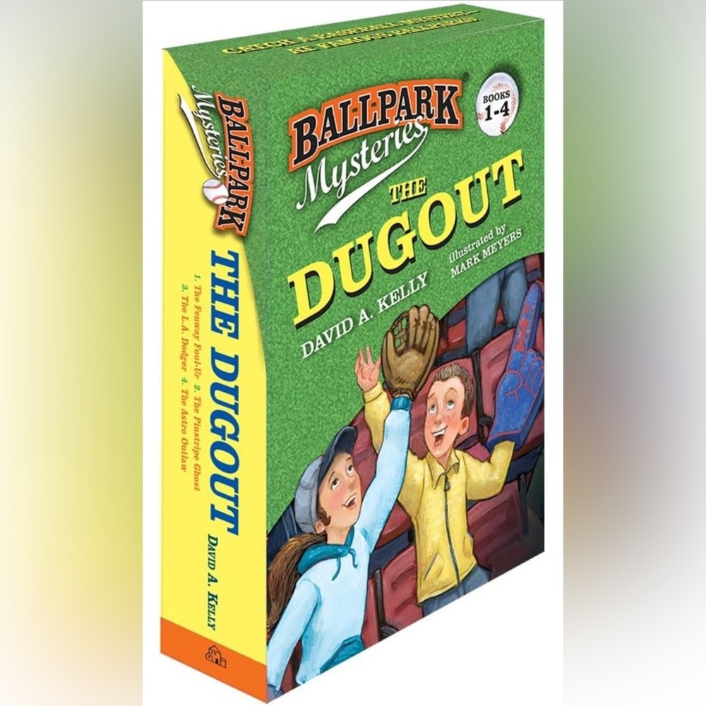 Ballpark Mysteries - The Dugout - Books 1-4 by David A. Kelly